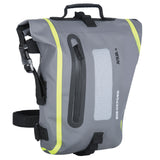 Oxford Aqua T8 Motorcycle Motorbike Luggage Tail Bag 8L Black/Grey/Fluo