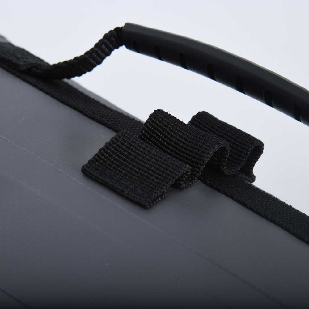 Oxford Aqua T8 Motorcycle Motorbike Luggage Tail Bag 8L Black/Grey/Fluo