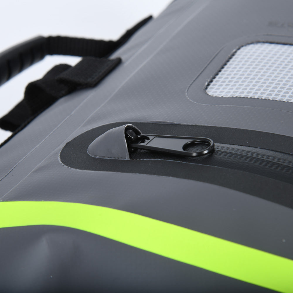 Oxford Aqua T8 Motorcycle Motorbike Luggage Tail Bag 8L Black/Grey/Fluo