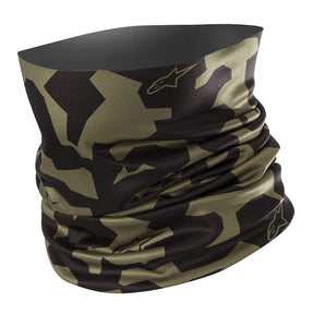 Alpinestars Neck Tube Base Layers Black Green Camo