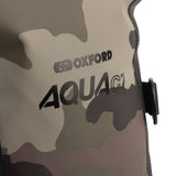 Oxford Aqua C7 Motorcycle Crash Bar Bag Motorbike Waterproof Roll Pack 7L Camouflage