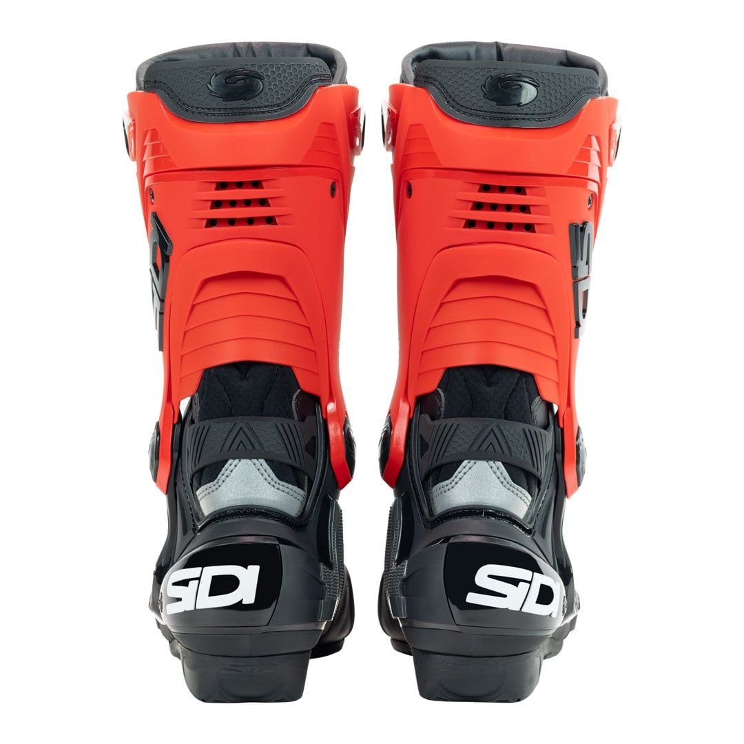 Sidi Rex CE Motorcycle Boots Black Red