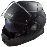 LS2 FF901 ADVANT X Matt Black Modular Motorcycle Helmet with LS2 4X UCS Intercom