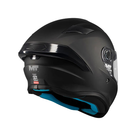 MT Targo S Pure Motorcycle Full Face Helmet Matt Black