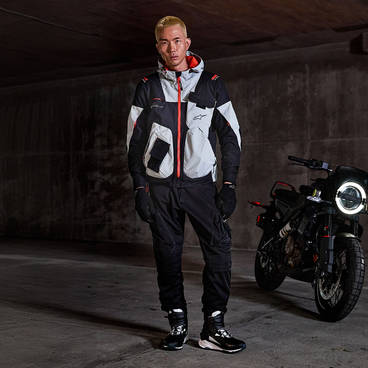 Alpinestars Acteon Armoured Motorcycle Trousers Black