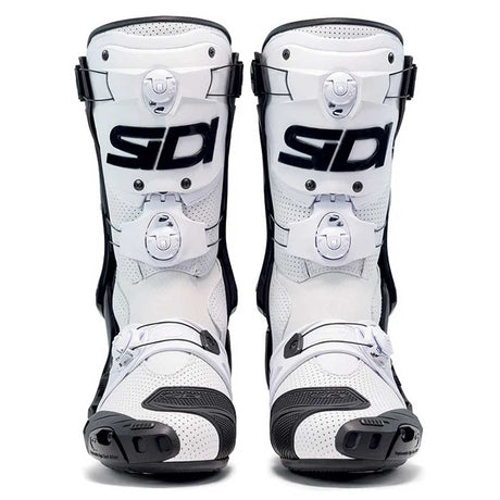 Sidi Rex Air CE Motorcycle Boots White Black