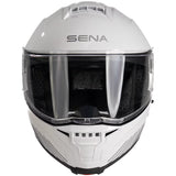 Sena Specter Smart Mesh Intercom Motorcycle Flip Front Helmet White