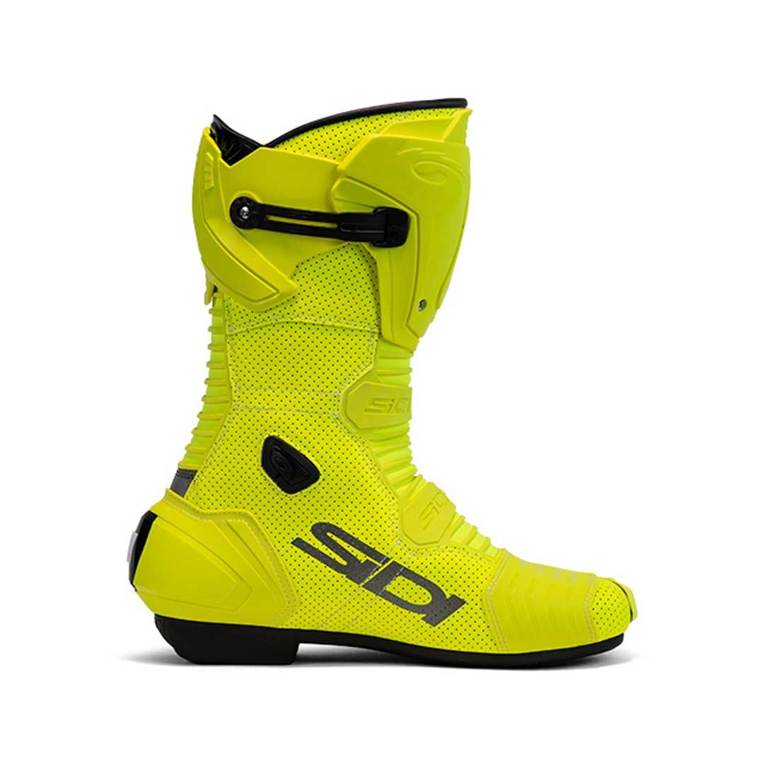 Sidi Mag 1 Air CE Motorcycle Boots Fluo Yellow