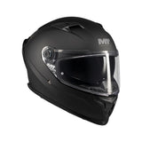 MT Braker SV Pure Motorcycle Full Face Helmet Matt Black