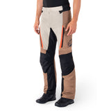 Alpinestars ST-1 Waterproof Armoured Motorcycle Trousers Khaki Black Red Fluo