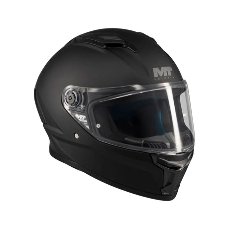 MT Stinger 2 Pure Motorcycle Full Face Helmet Matt Black