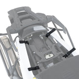 Oxford Atlas T-10 Advanced Tourpack Motorcycle Motorbike Luggage Tail Bag 10L Black