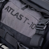Oxford Atlas T-10 Advanced Tourpack Motorcycle Motorbike Luggage Tail Bag 10L Charcoal/Black