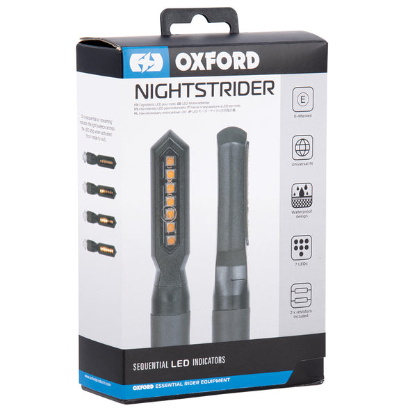 Oxford EL362 NightStrider - Sequential Indicators (incl. 2 resistors)