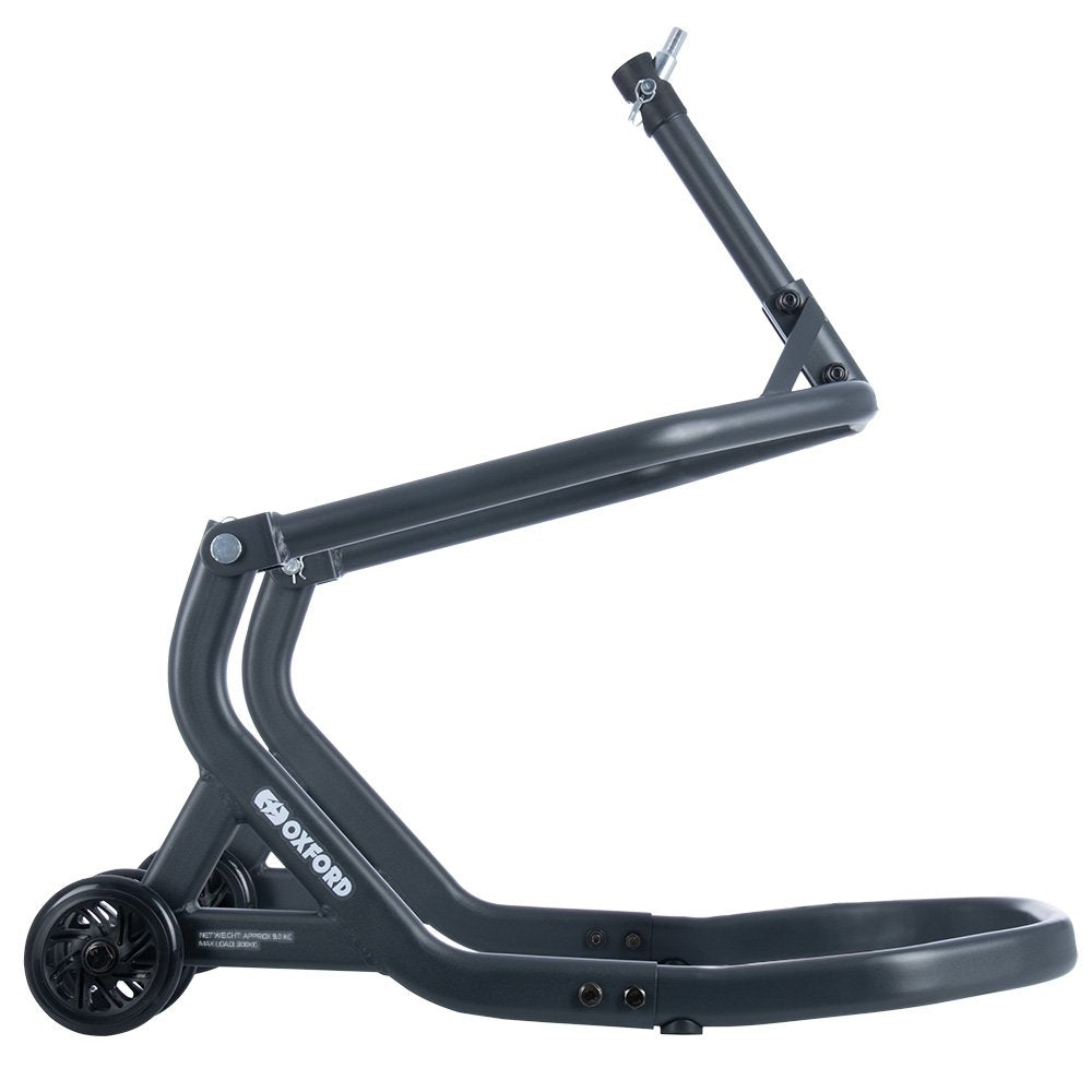 Oxford OX265 ZERO-G Headstock Motorcycle Front Paddock Stand Heavy Duty