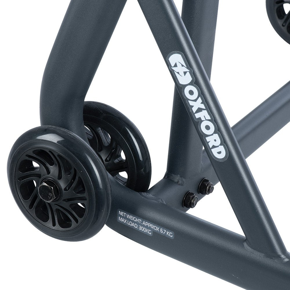 Oxford OX266 ZERO-G Motorcycle Single Sided Paddock Stand Heavy Duty