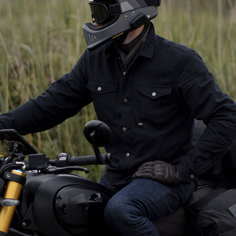 Oxford Kickback 2.0 Armoured Mens Shirt Black