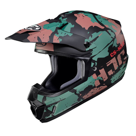 HJC CS-MX II Ferian Camo MC4SF MX Motorcycle Helmet Camouflage Offroad Motocross
