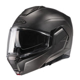 HJC I100 Semi Flat Titanium Modular Motorcycle Helmet 180 Flip