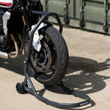 Oxford OX265 ZERO-G Headstock Motorcycle Front Paddock Stand Heavy Duty