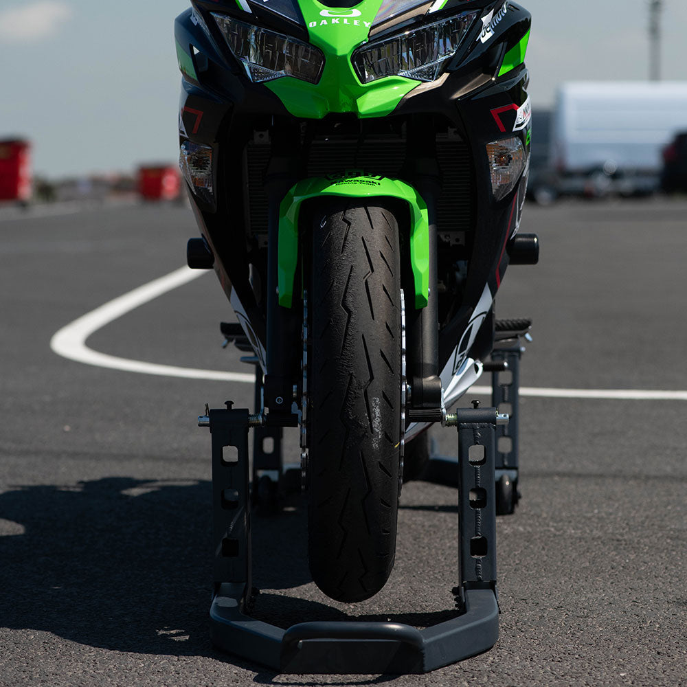 Oxford OX285 ZERO-G LITE Motorcycle Lightweight Front Paddock Stand Heavy Duty