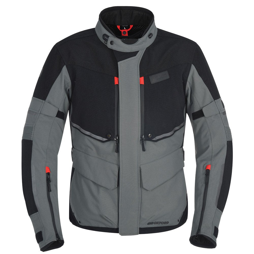Oxford Mondial Advanced Motorcycle Jacket Tech Grey