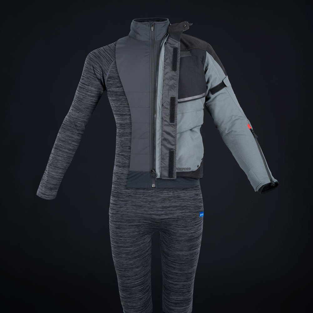 Oxford Mondial Advanced Motorcycle Jacket Tech Grey