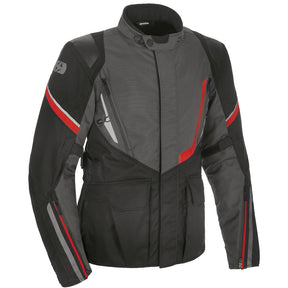 Oxford Montreal 4.0 Dry2Dry Motorcycle Jacket Black Grey Red