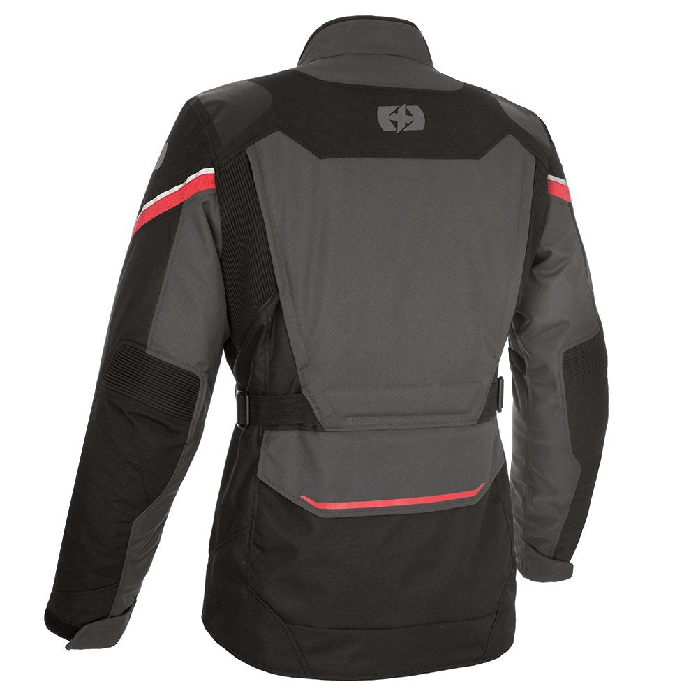 Oxford Montreal 4.0 Dry2Dry Motorcycle Jacket Black Grey Red