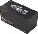 SENA 50R-02D Bluetooth Mesh Intercom Communication System Dual Pack