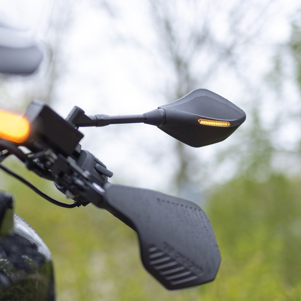 Kawasaki Zzr1200 Oxford OX512 Motorcycle Mirror Signal Indicator LED Adjust Universal 10mm Left