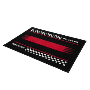 Oxford OX930 Door Mat Motorcycle Workshop Pitlane Red 90 x 60cm
