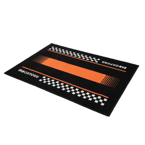 Oxford OX934 Door Mat Motorcycle Workshop Pitlane Orange 90 x 60cm