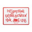 Oxford OX389 Garage Workshop Metal Sign: EXCITING