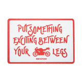 Oxford OX389 Garage Workshop Metal Sign: EXCITING