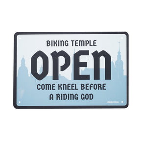Oxford OX387 Garage Workshop Metal Sign: TEMPLE