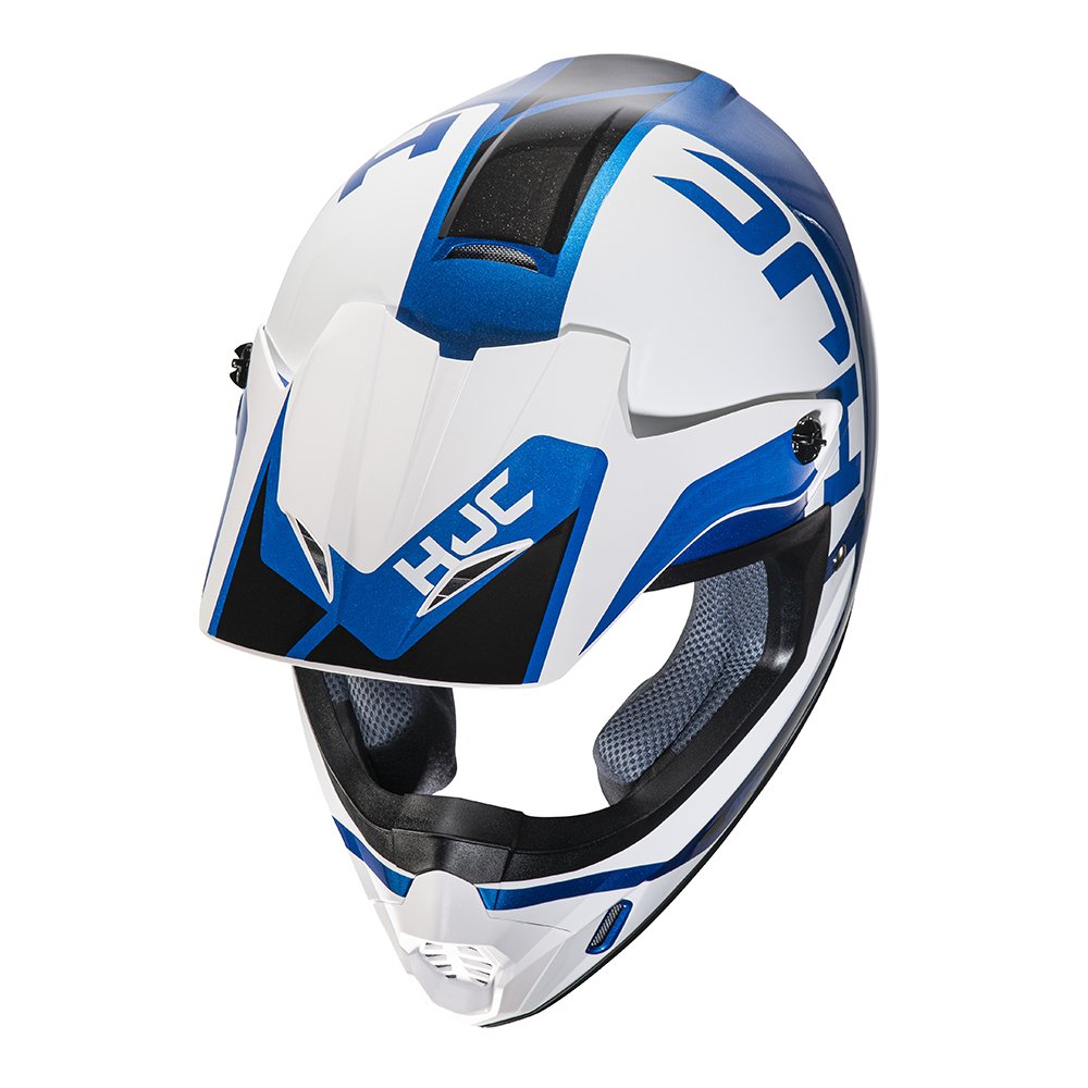 HJC CS-MX II Creed MC2 Blue MX Motorcycle Helmet