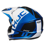 HJC CS-MX II Creed MC2 Blue MX Motorcycle Helmet