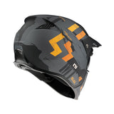 MT Streetfighter Skull A12 Matt Grey Motorcycle Helmet