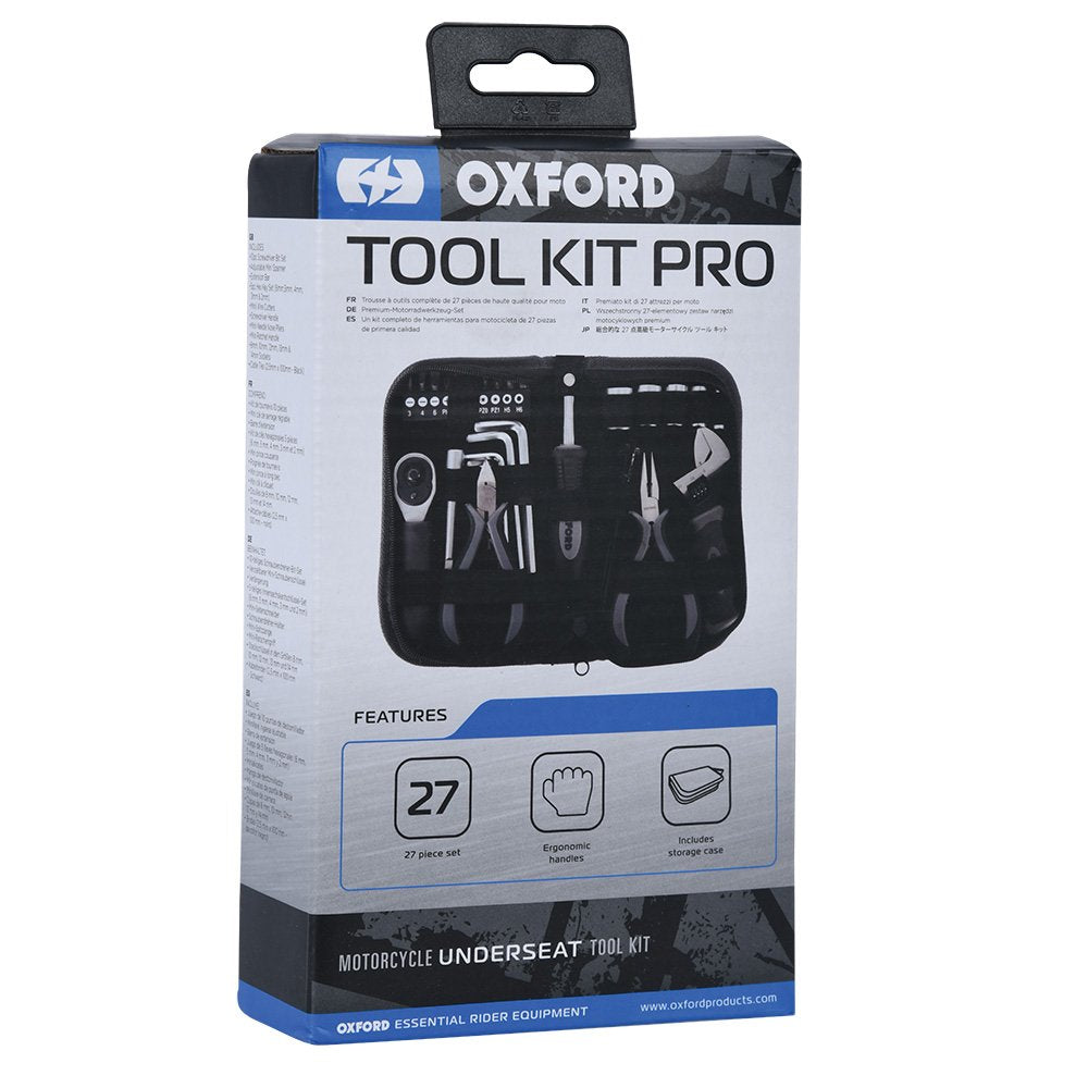 Oxford OX770 Motorcycle Tool Kit Pro 27 Piece