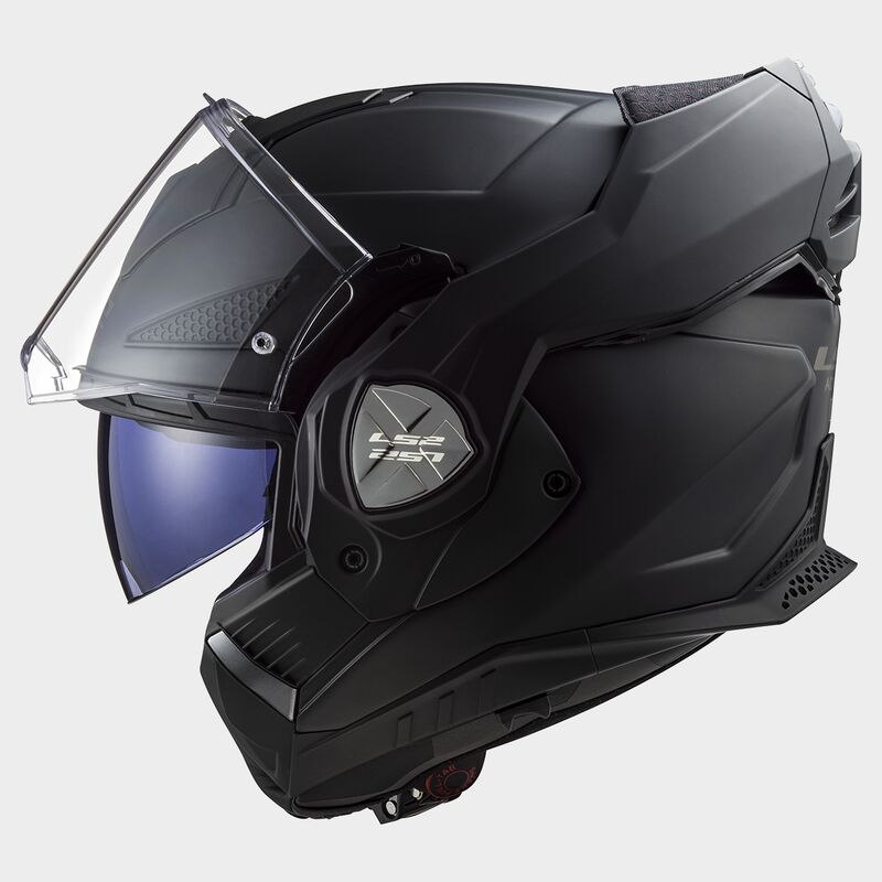 LS2 FF901 ADVANT X Solid Gloss Black 180° Modular Motorcycle Helmet