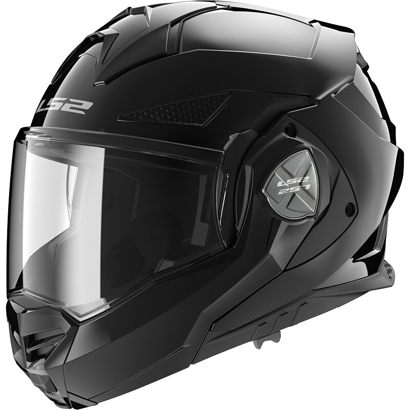 LS2 FF901 ADVANT X Solid Gloss Black 180° Modular Motorcycle Helmet