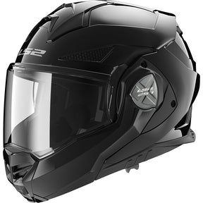LS2 FF901 ADVANT X Solid Gloss Black 180° Modular Motorcycle Helmet