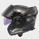 LS2 FF901 ADVANT X Solid Gloss Carbon 180° Modular Motorcycle Helmet