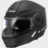 LS2 FF902 Scope II Solid Matt Black 90° Flip Modular Motorcycle Helmet