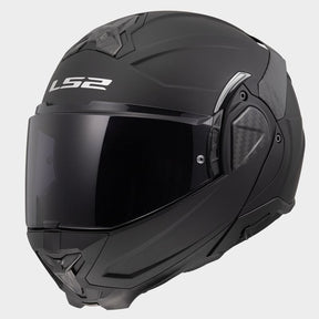 LS2 FF910 Advant II Solid Matt Black 180° Flip Modular Motorcycle Helmet