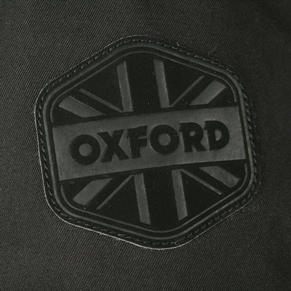 Oxford Harrington Men's Motorcycle Jacket Black
