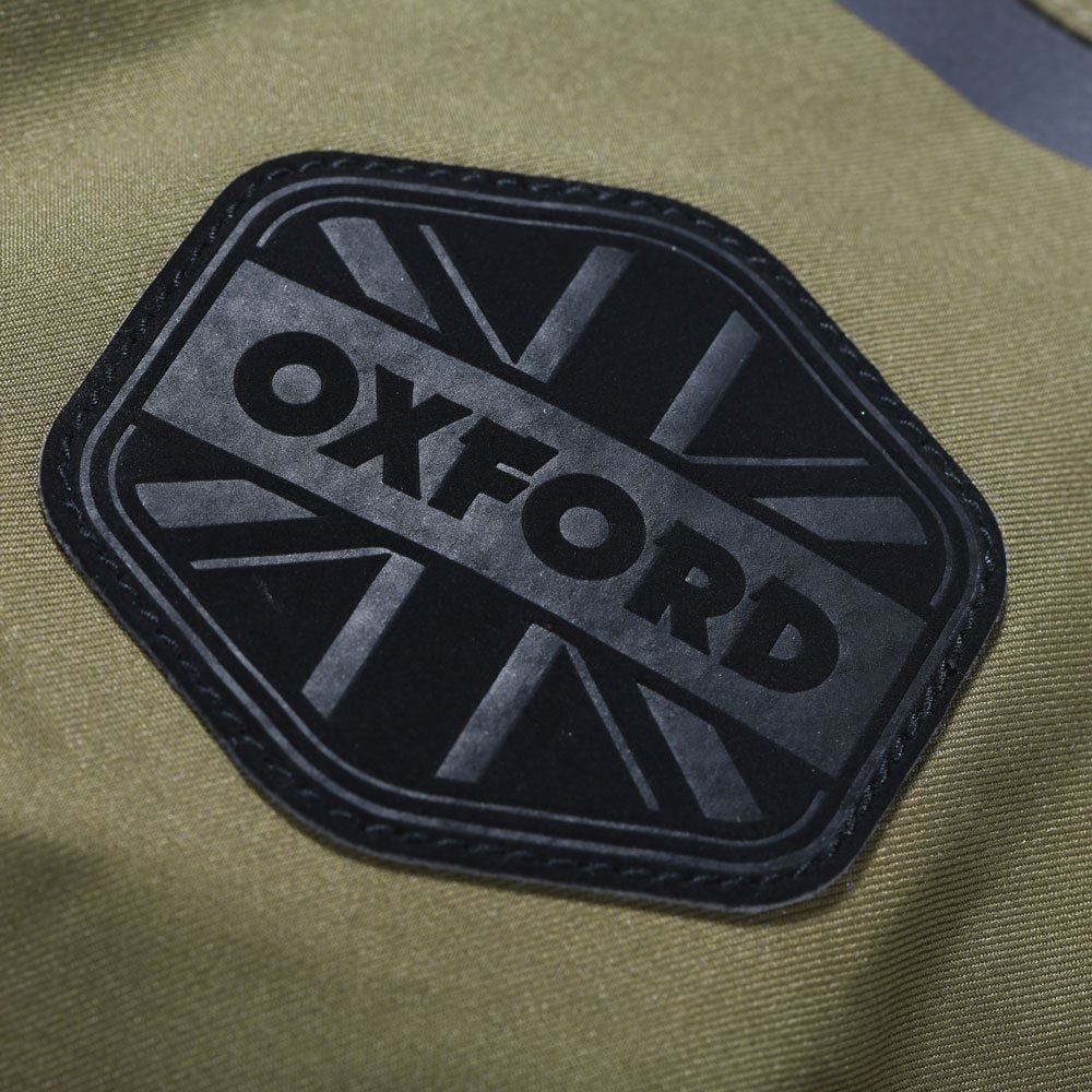 Oxford Harrington Men's Motorcycle Jacket Green