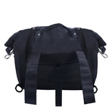 Oxford Heritage Motorcycle Panniers Bike Side Bags Soft Luggage Pair 40L Black