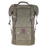 Oxford Heritage Waxed Cotton Motorcycle Motorbike Backpack 30 Litre Khaki